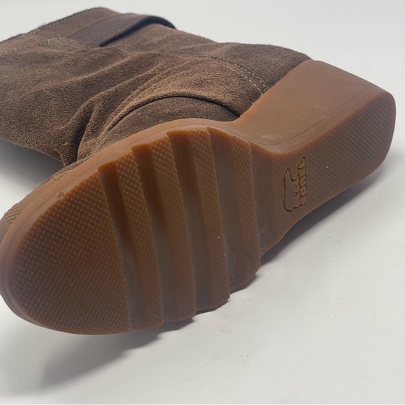 Sorel Toronto Boots Womens 8 Brown Suede Mid Calf Wedge Heel NL2117-248 - Picture 15 of 16